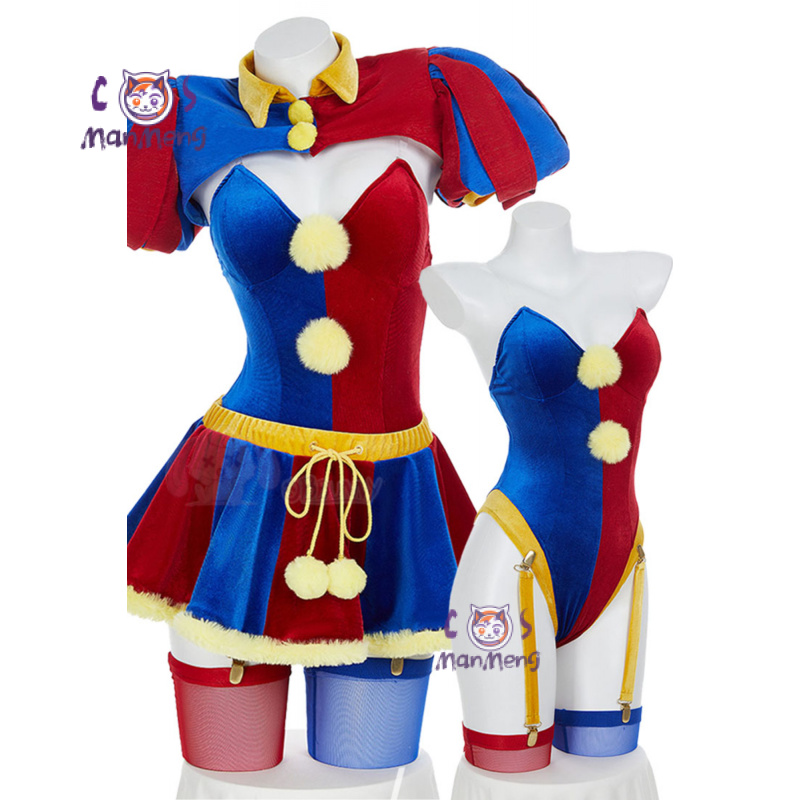 Anime Cosplay Female - Anime Incredibile Joker Girl Circo Digitale