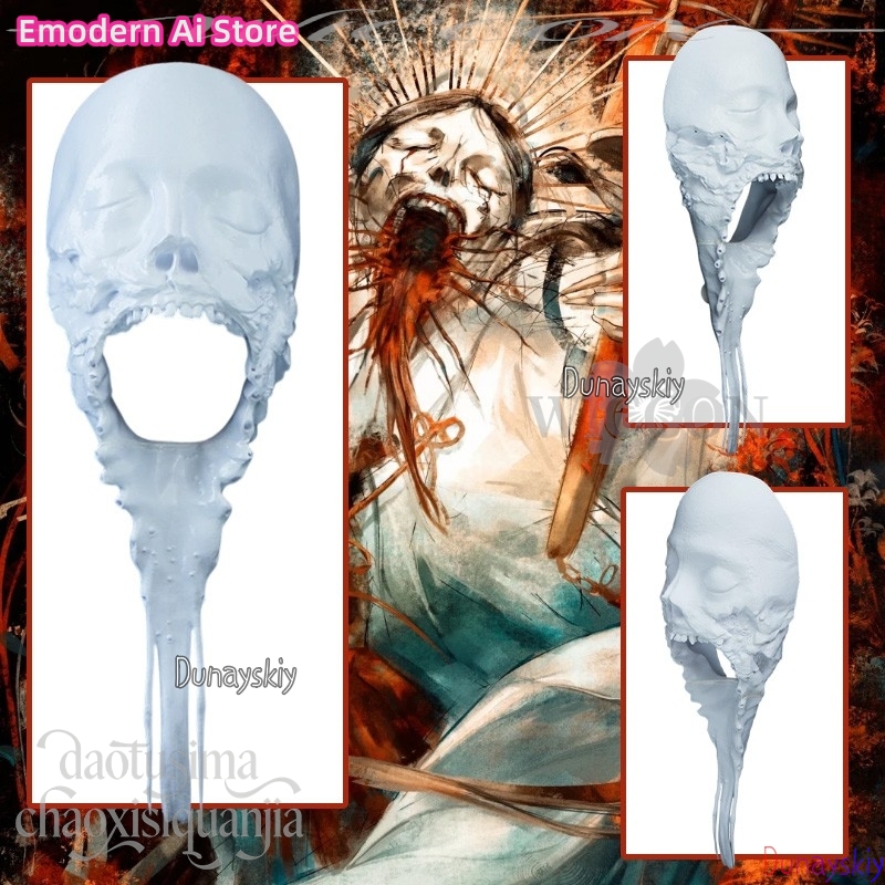 Anime Cosplay Diy - Horror Anime Bianco Fai da Te