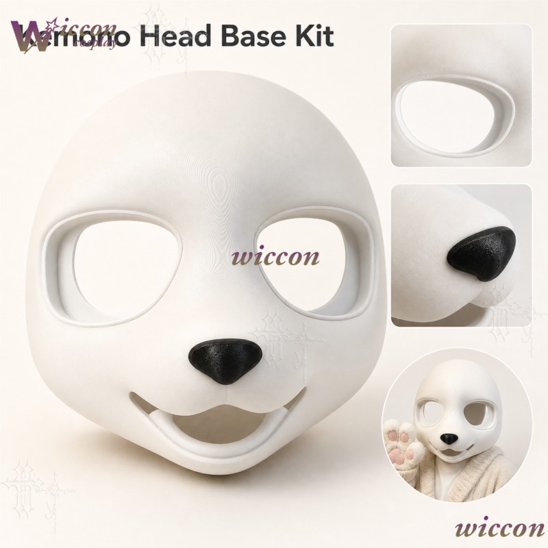 Anime Cosplay Diy - Kit Base Testa Kemono per Fursuit,