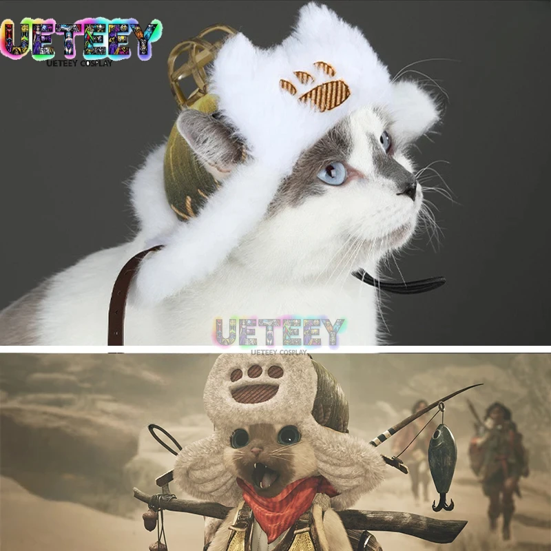 Anime Cosplay Long Hair - UETEEY Cos Athos Monster Hunter Cappello
