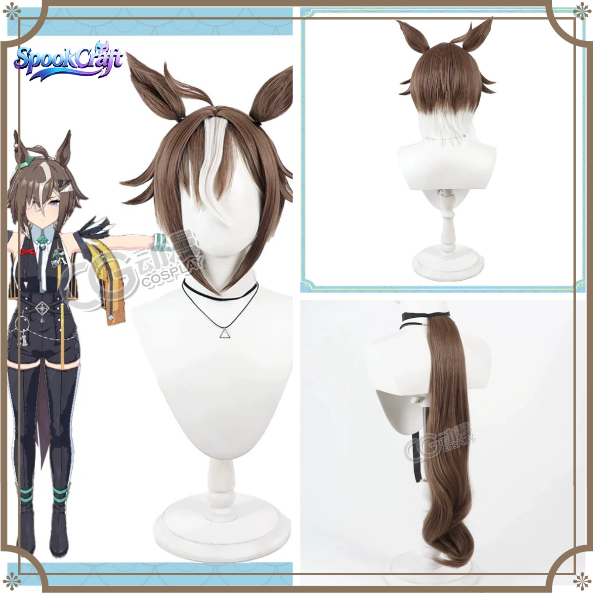 Anime Cosplay Long Hair - Nuova parrucca cosplay Umamusume Rulership, accessori