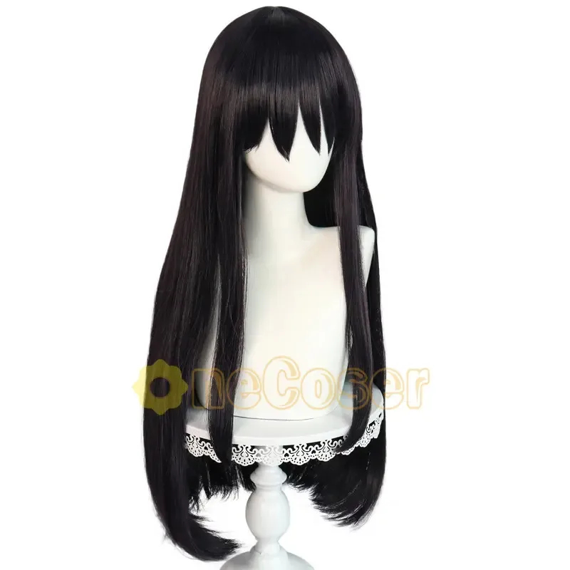 Anime Cosplay Girl With Black Hair - ADFF15IN STOCK Parrucca Cosplay Toma Anime