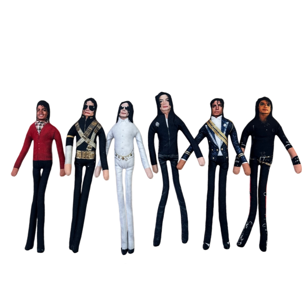 Anime Cosplay Roleplay - 1-6 Pezzi Bambola Peluche Michael Jackson