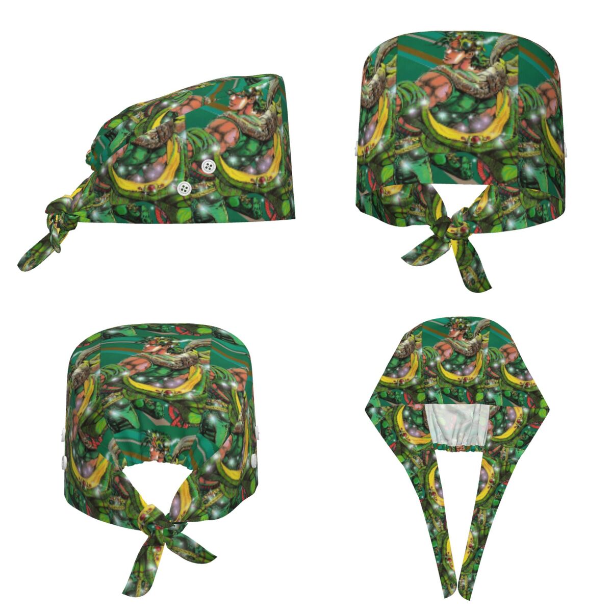 Jojo Bizarre Hat - Cappello Chirurgico Unisex Regolabile Jojo Bizarre