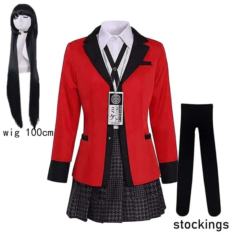 Costume Cosplay Yumeko Jabami, - Anime Cosplay Yumeko recensione e prezzo