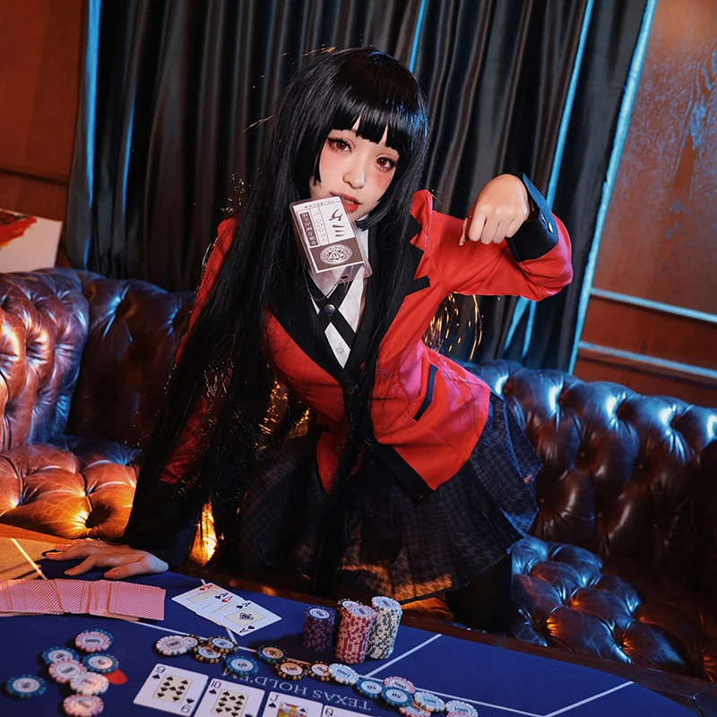Costume Cosplay Jabami Yumeko  - Anime Cosplay Yumeko recensione e prezzo