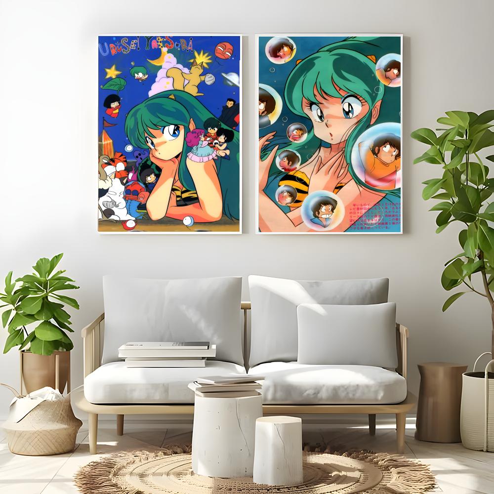 Poster Anime Urusei Yatsura Ad - Anime Cosplay Wallpaper recensione e prezzo