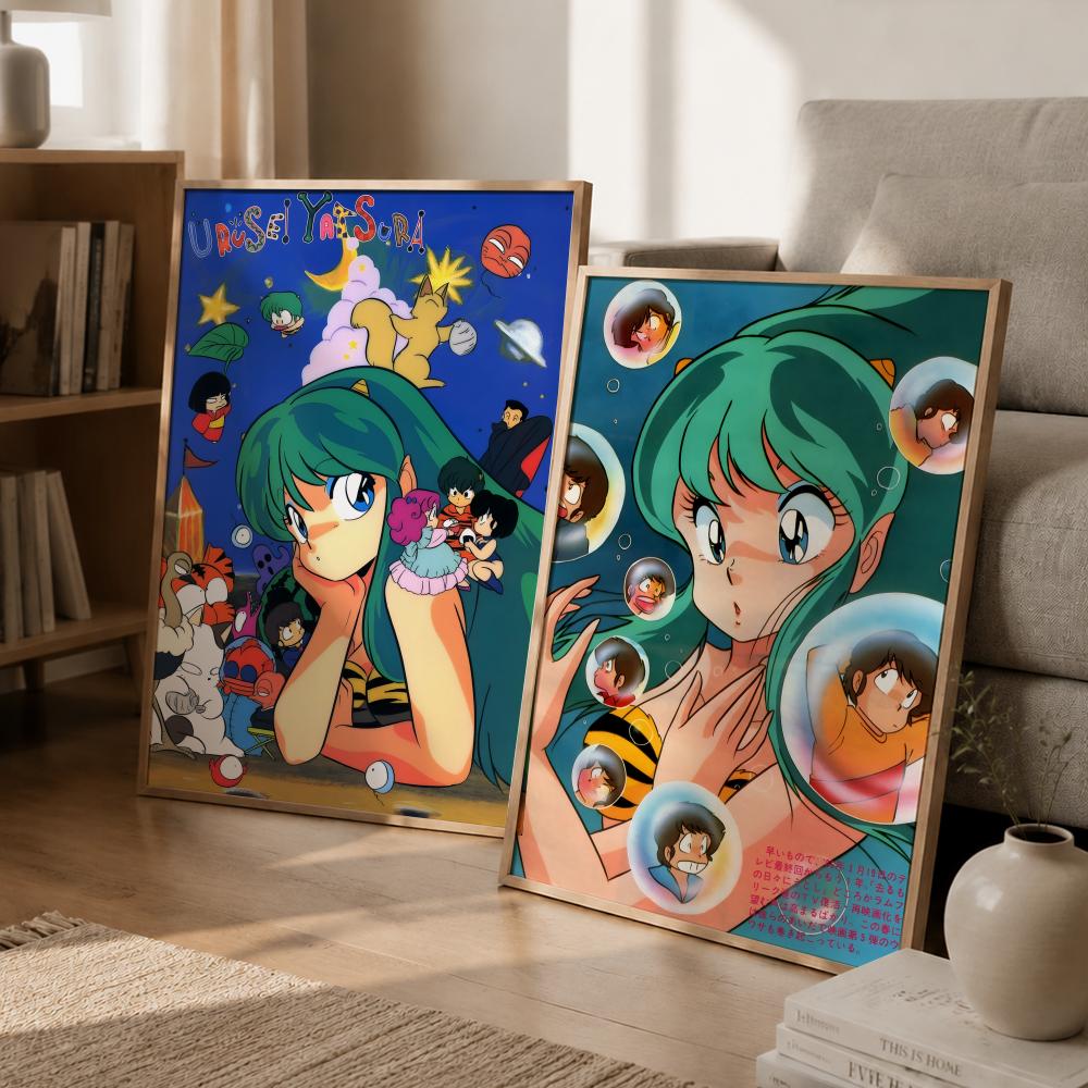 Poster Anime Urusei Yatsura Ad - Anime Cosplay Wallpaper recensione e prezzo