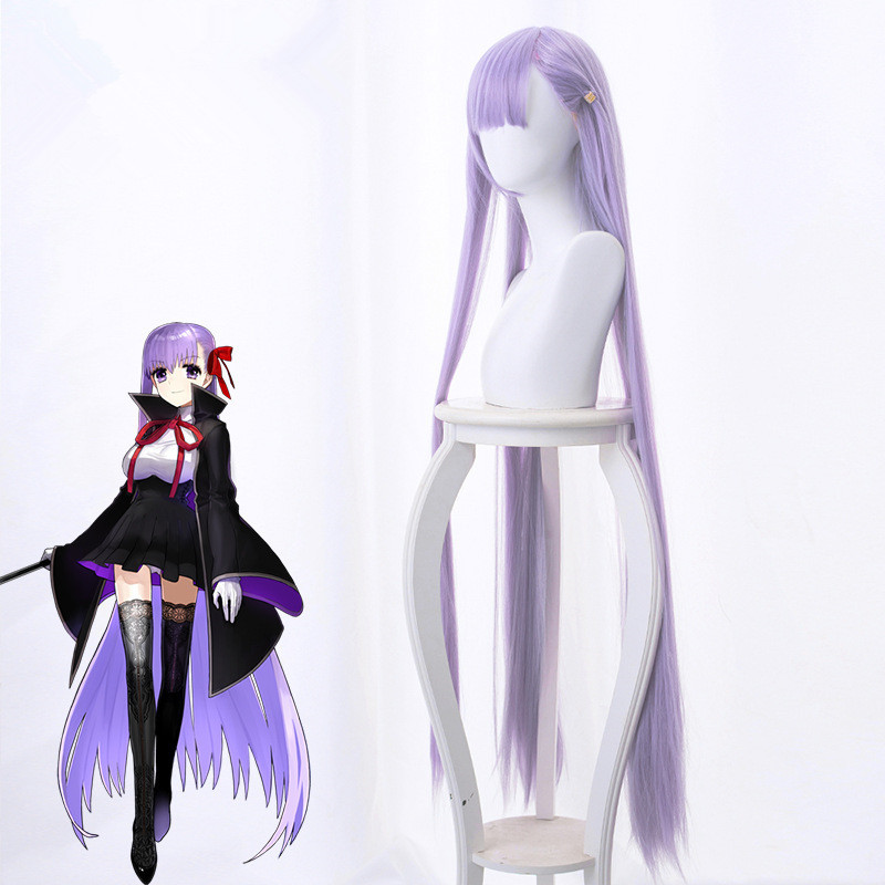 Parrucca cosplay Fate EXTRA CC - Anime Cosplay Girl With Black Hair recensione e prezzo
