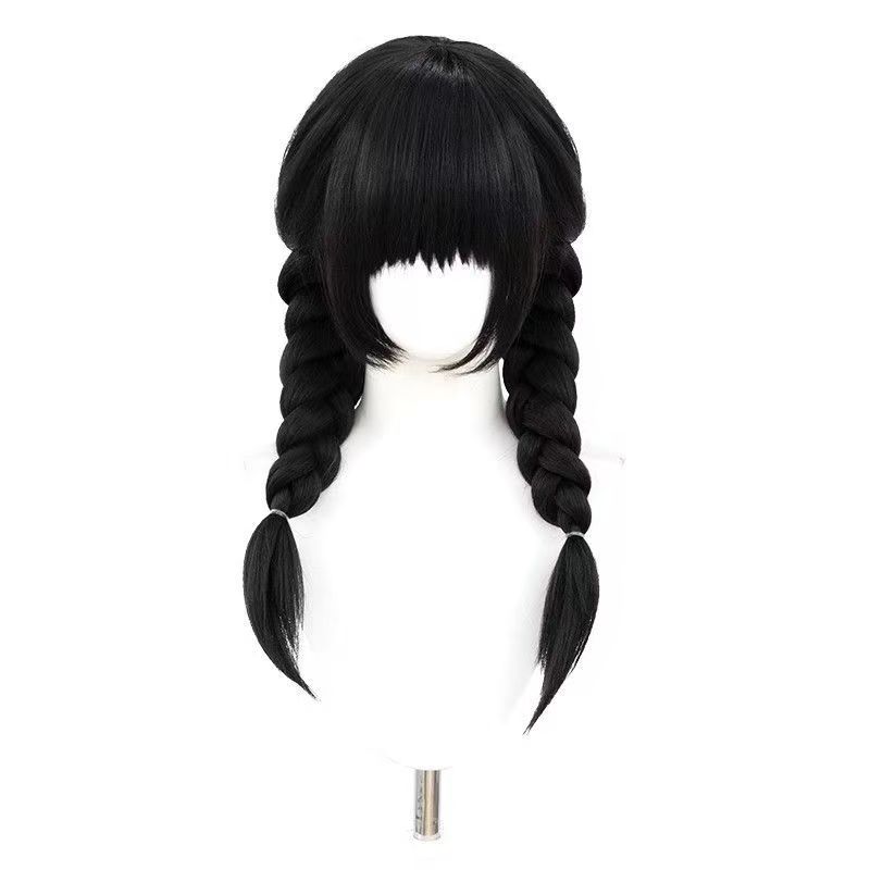 Parrucca per festa di Hallowee - Anime Cosplay Girl With Black Hair recensione e prezzo