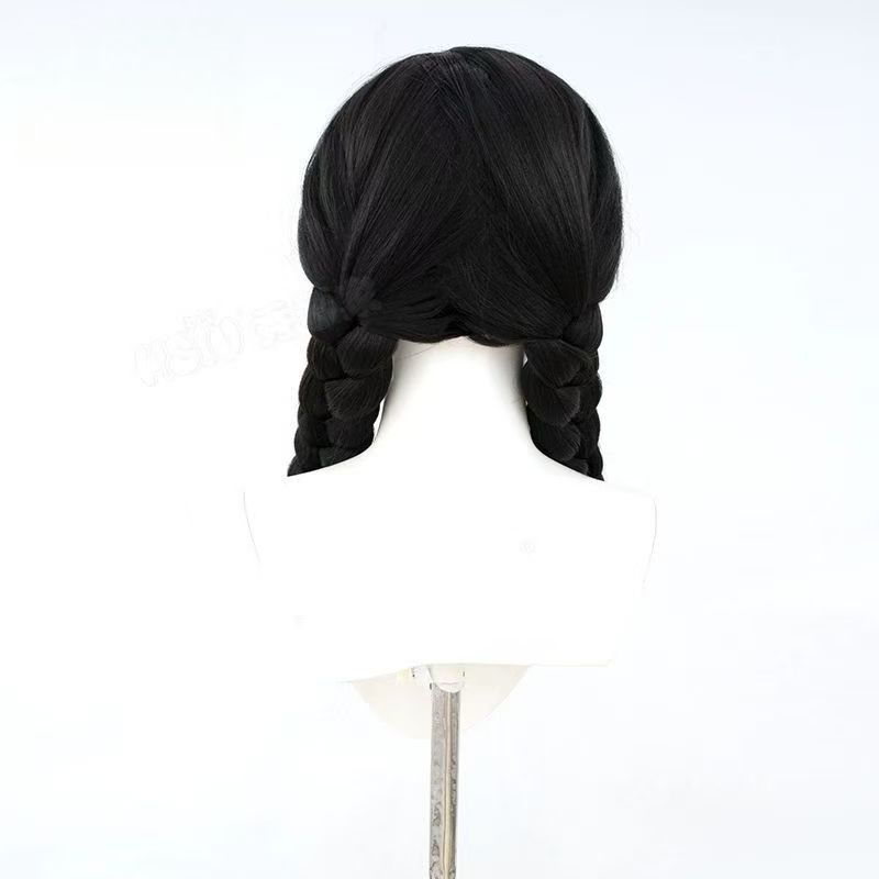 Parrucca per festa di Hallowee - Anime Cosplay Girl With Black Hair recensione e prezzo