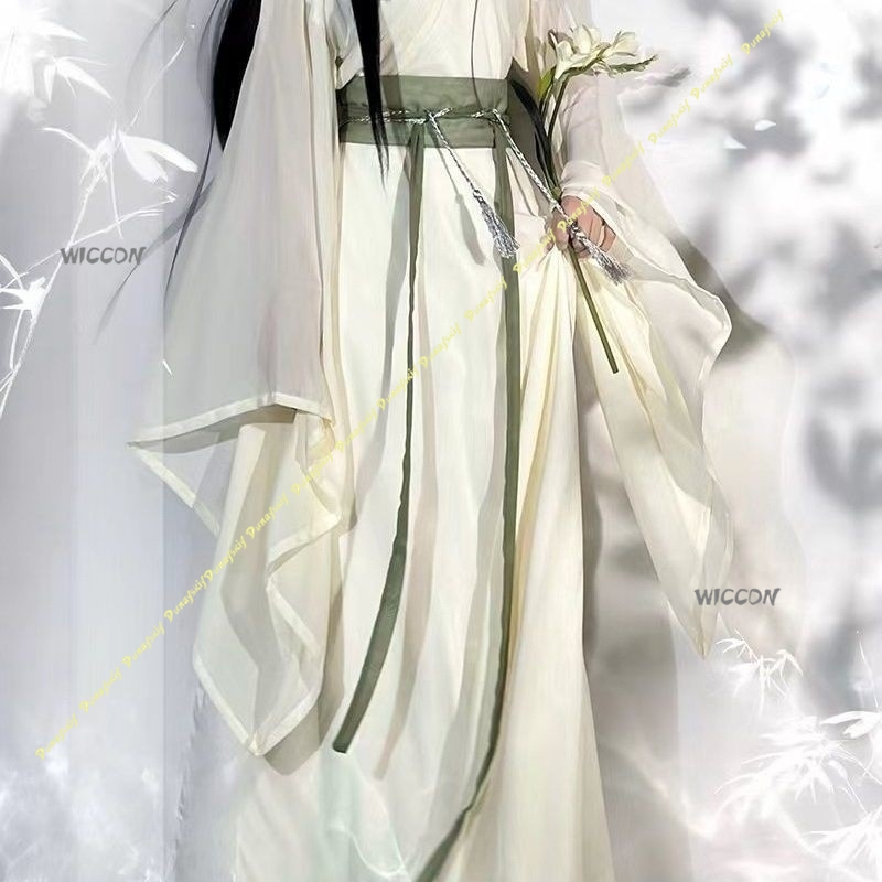 Costume cosplay cinese Hanfu a - Anime Cosplay Girl With Black Hair recensione e prezzo