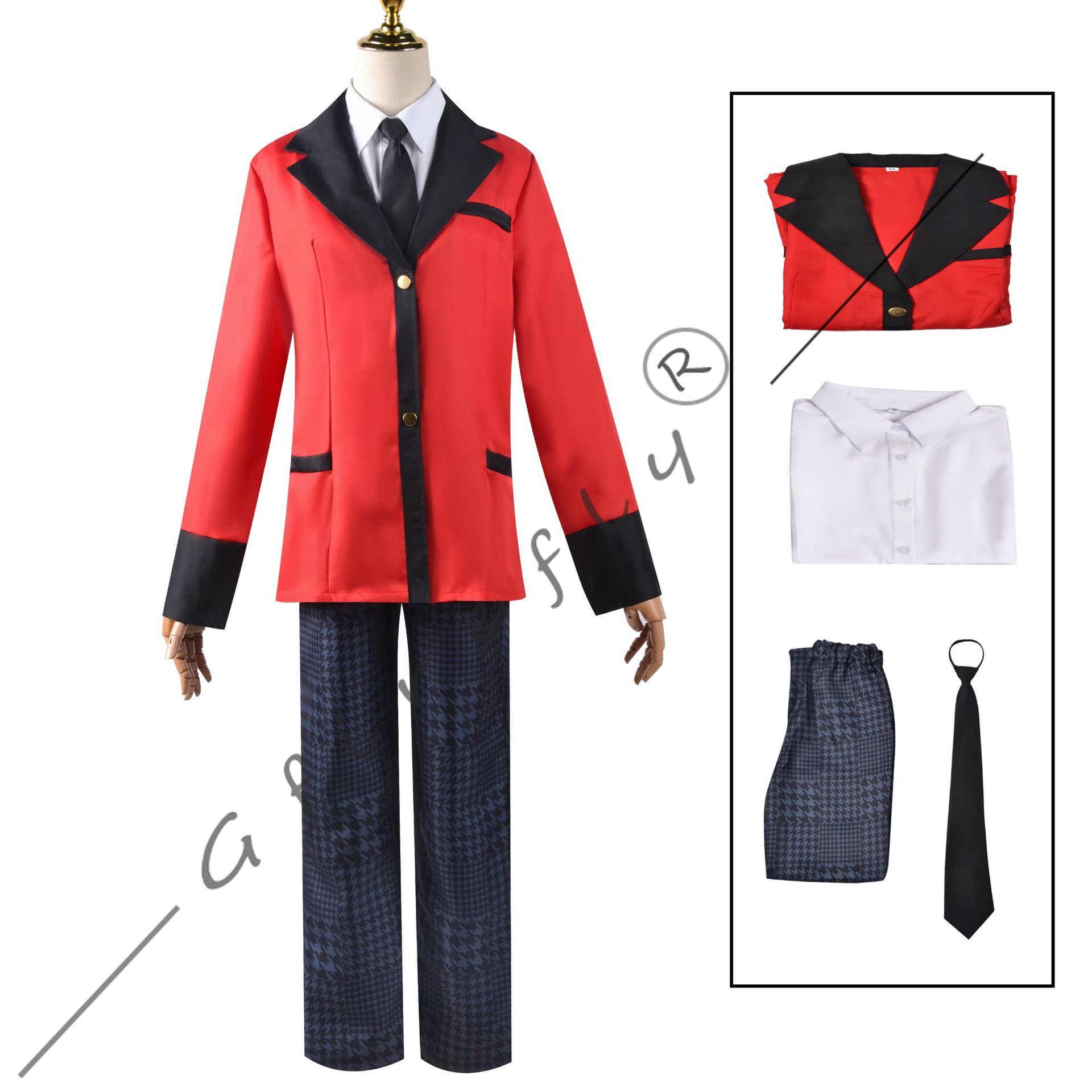 Costume Cosplay Kakegurui Jyab - Anime Cosplay Yumeko recensione e prezzo