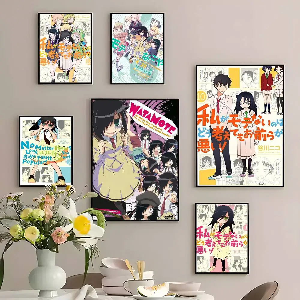 Anime W-Watamote Kuroki Tomoko - Anime Cosplay Wallpaper recensione e prezzo