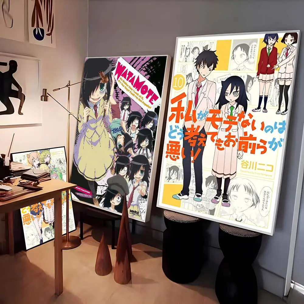 Anime W-Watamote Kuroki Tomoko - Anime Cosplay Wallpaper recensione e prezzo
