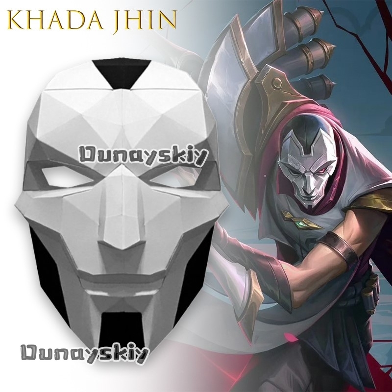 AKhada Jhin Oni Maschera Carta - Anime Cosplay Diy recensione e prezzo