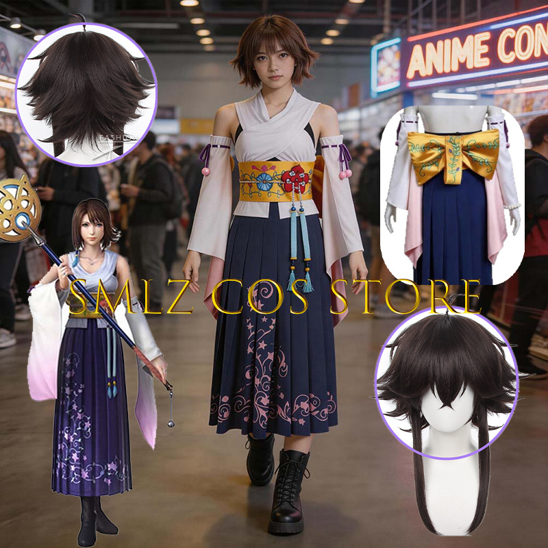 Costume Cosplay Smlz FFX Yuna  - Anime Cosplay Female recensione e prezzo