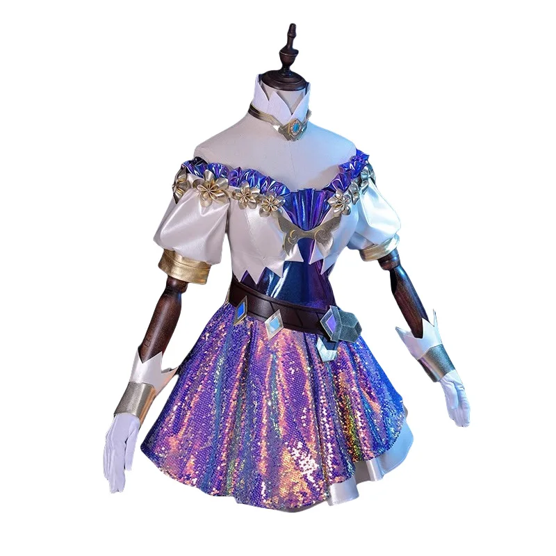 LOL the Starry-Eyed Songstress - Anime Cosplay Dress For Women recensione e prezzo