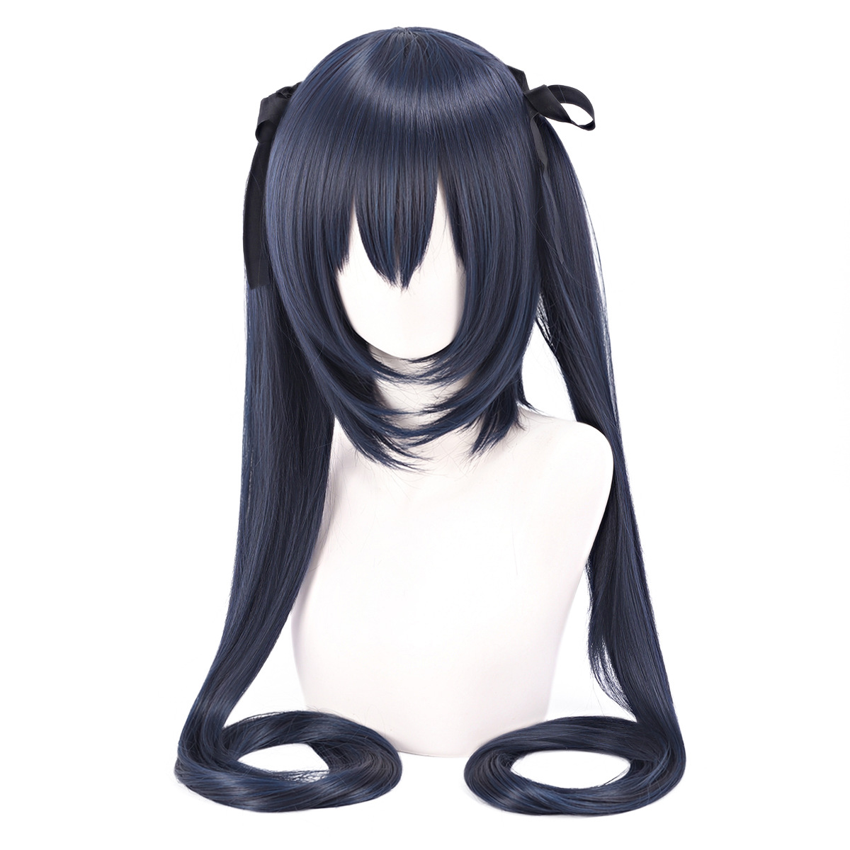 Parrucca Sintetica per Cosplay - Anime Cosplay Girl With Black Hair recensione e prezzo