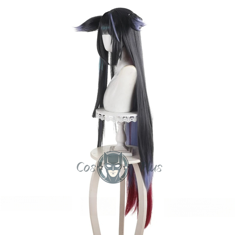 Parrucca cosplay Arknights Mio - Anime Cosplay Girl With Black Hair recensione e prezzo