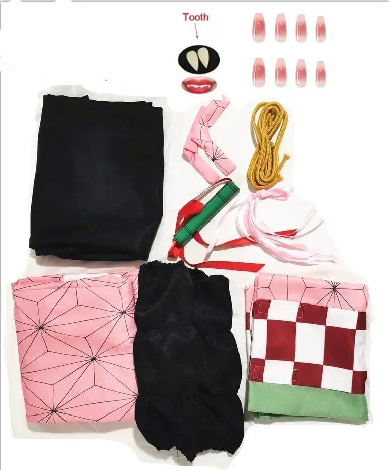 Kamado Nezuko Anime Costume Co - Anime Cosplay Kawaii recensione e prezzo