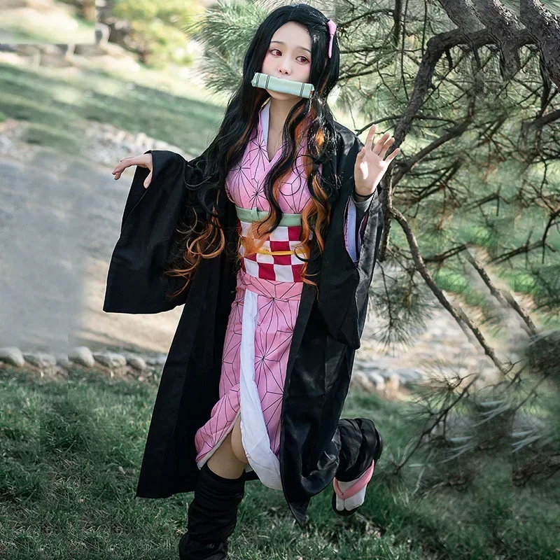 Kamado Nezuko Anime Costume Co - Anime Cosplay Kawaii recensione e prezzo