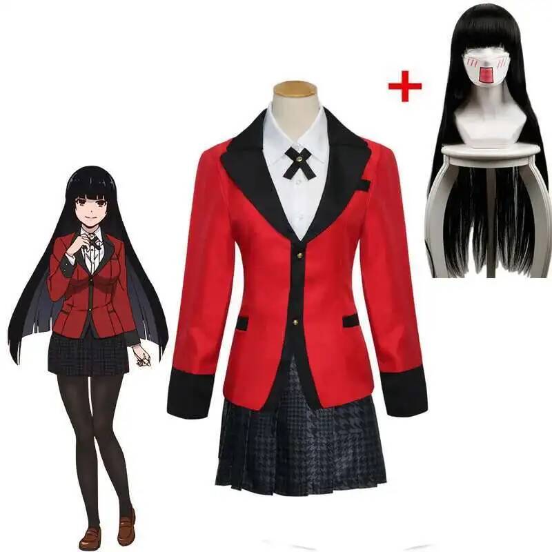 Anime Kakegurui Yumeko Jabami  - Anime Cosplay Yumeko recensione e prezzo