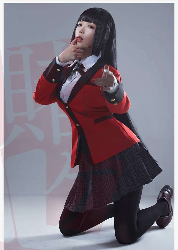 Anime Kakegurui Yumeko Jabami  - Anime Cosplay Yumeko recensione e prezzo