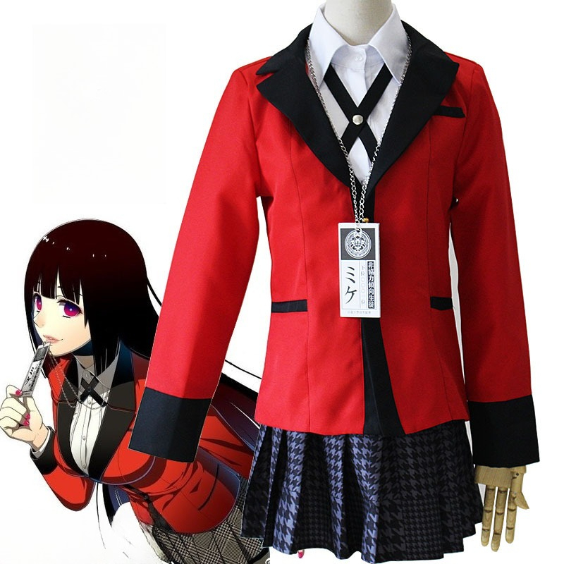Costume Cosplay Anime Kakeguru - Anime Cosplay Yumeko recensione e prezzo