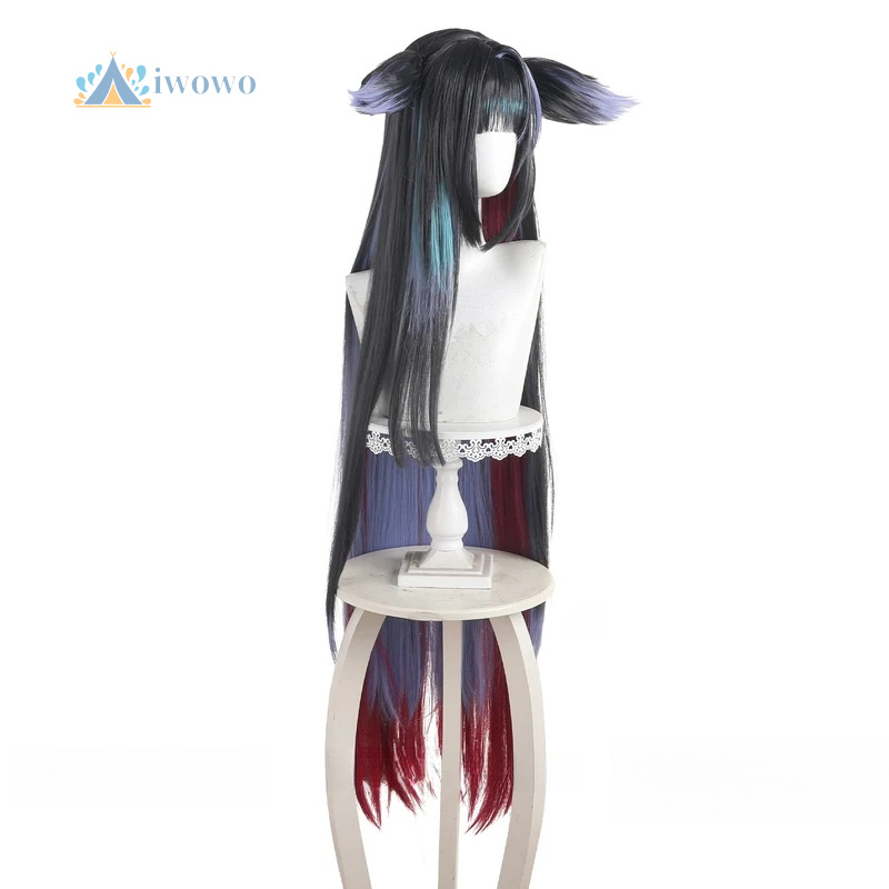 Parrucca cosplay Arknights Mio - Anime Cosplay Girl With Black Hair recensione e prezzo