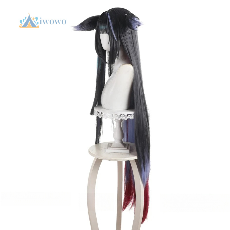Parrucca cosplay Arknights Mio - Anime Cosplay Girl With Black Hair recensione e prezzo