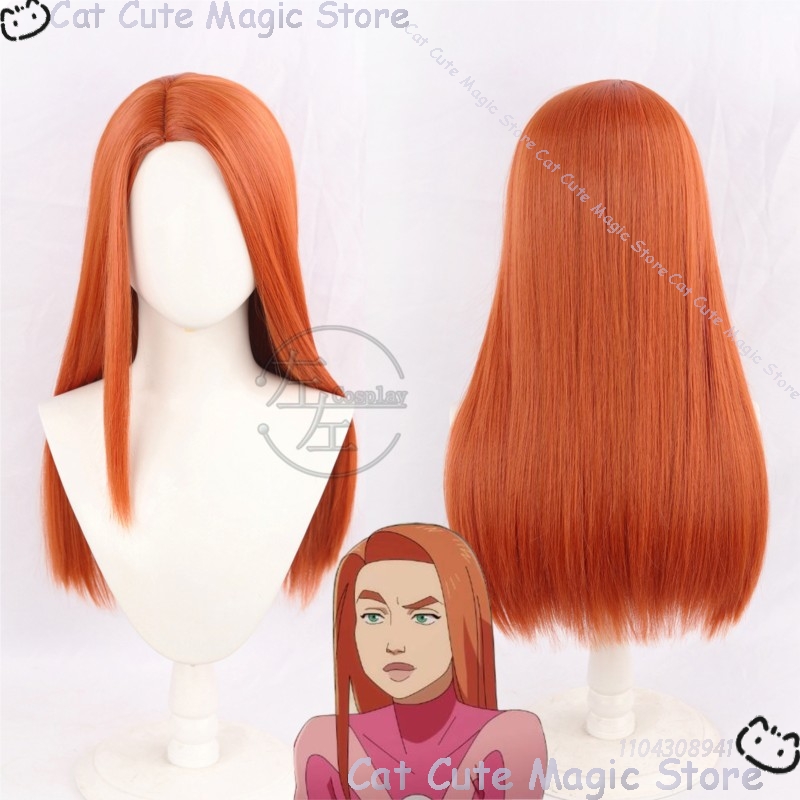 Samantha Eve Wilkins Atom Eve  - Anime Cosplay Long Hair recensione e prezzo