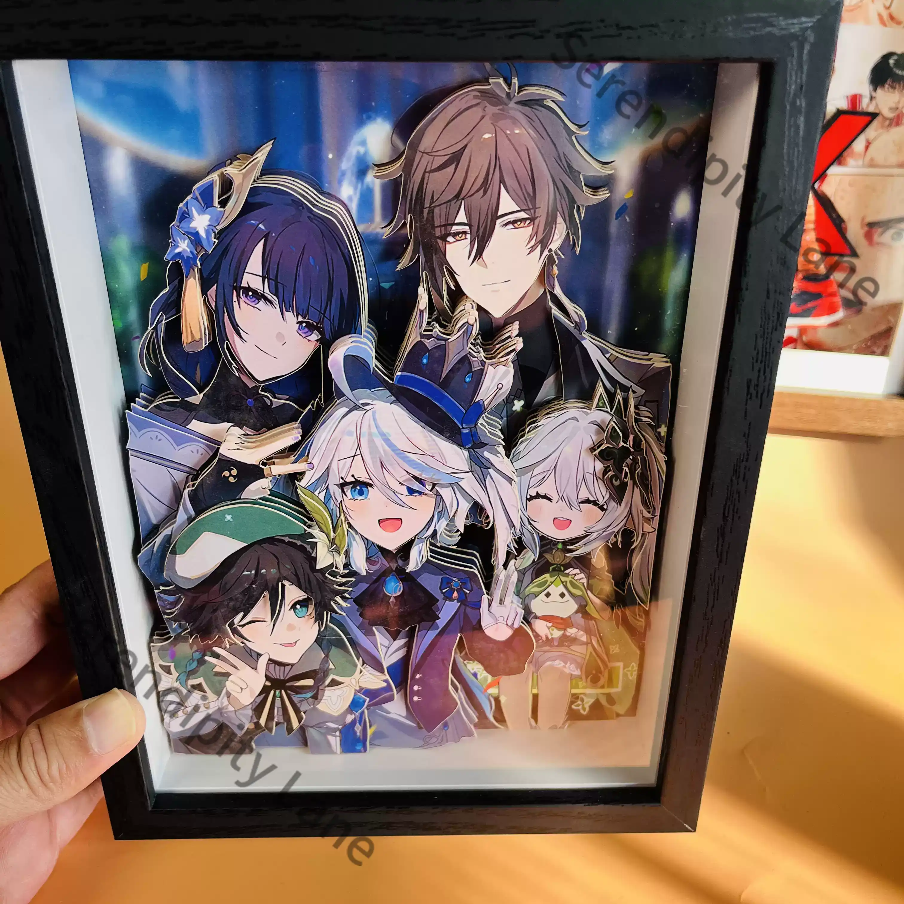 Cornice Fotografica 3D in Cart - Anime Cosplay Wallpaper recensione e prezzo