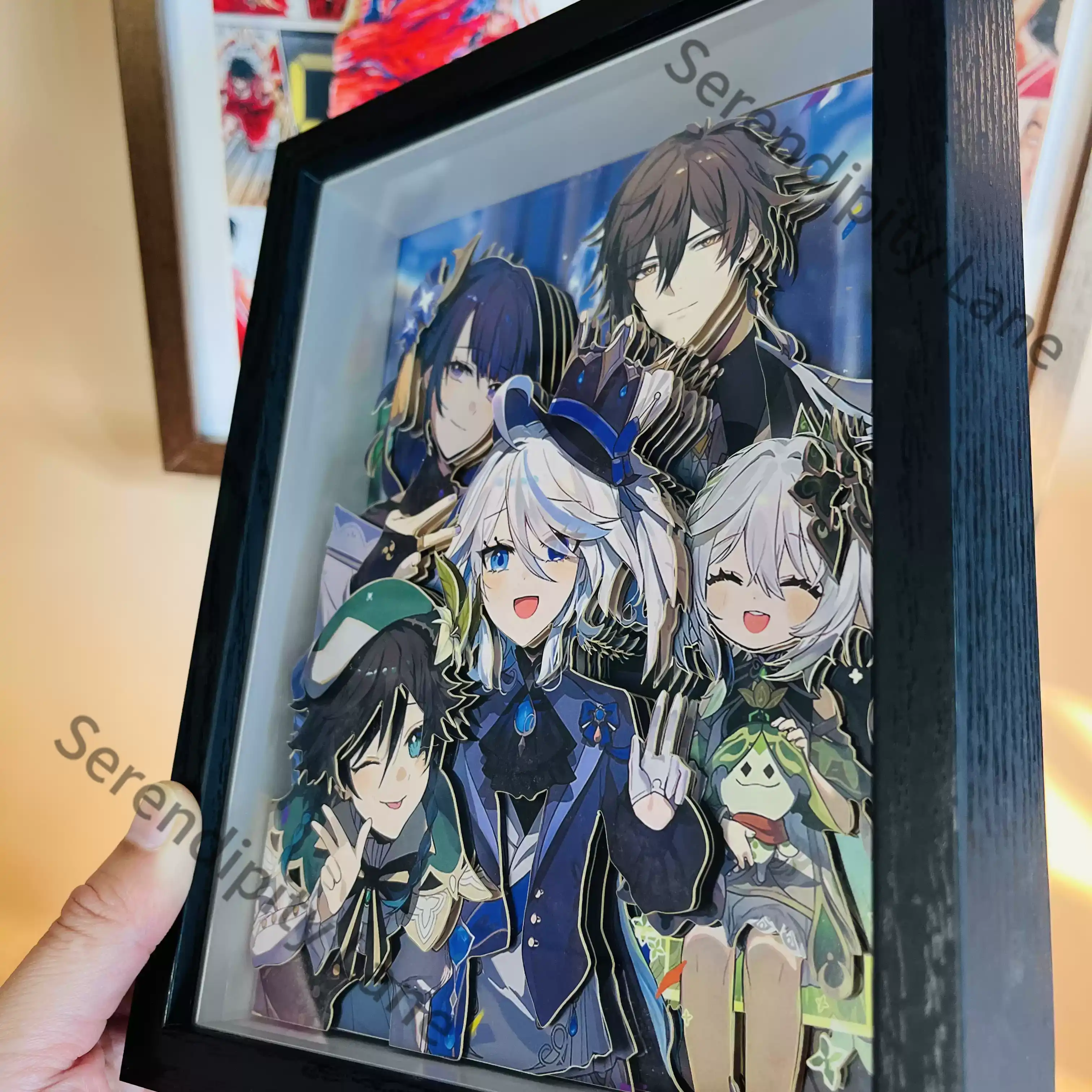 Cornice Fotografica 3D in Cart - Anime Cosplay Wallpaper recensione e prezzo