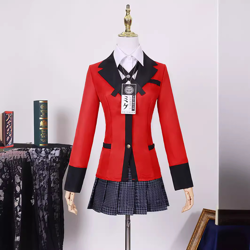 Costume Cosplay Kakegurui, Set - Anime Cosplay Yumeko recensione e prezzo
